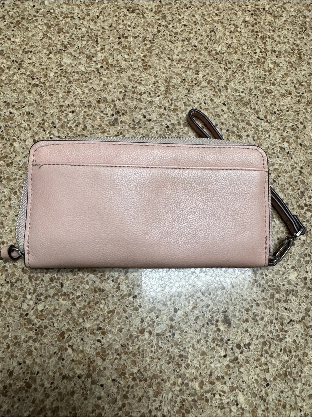 Vera Bradley Soft Pink Zip-Around Wristlet Wallet - Picture 11 of 13